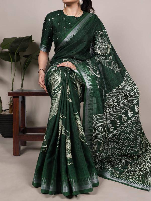 Divastri lnb floral printed Saree wholesalers in Bangalore